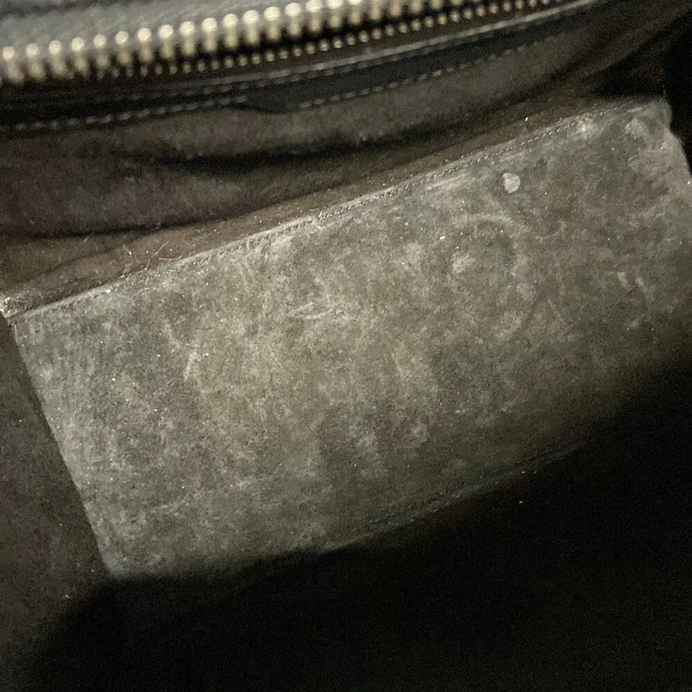 Celine Luggage Micro Shopper Handbag